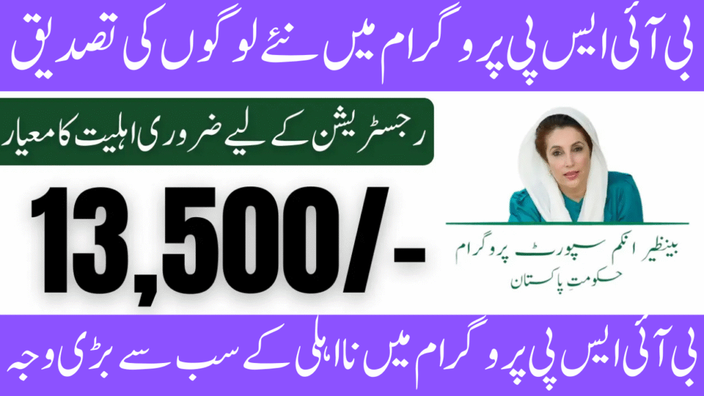 Benazir Kafalat New Payment Released Date 2025